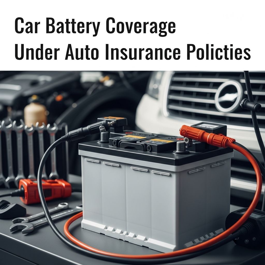Learn when your auto insurance covers battery replacement and what you need to know