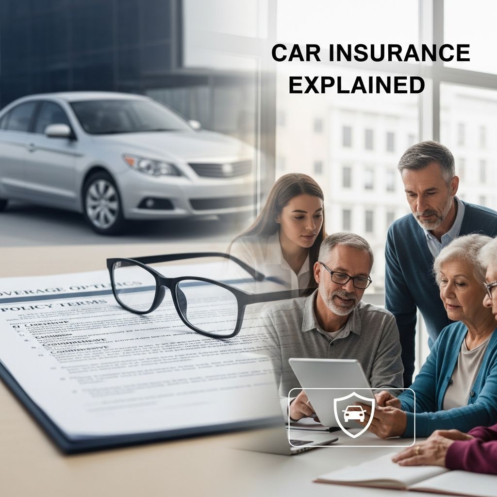 Unlock the essentials of car insurance: from mandatory coverages to smart ways to save on premiums and protect your assets.