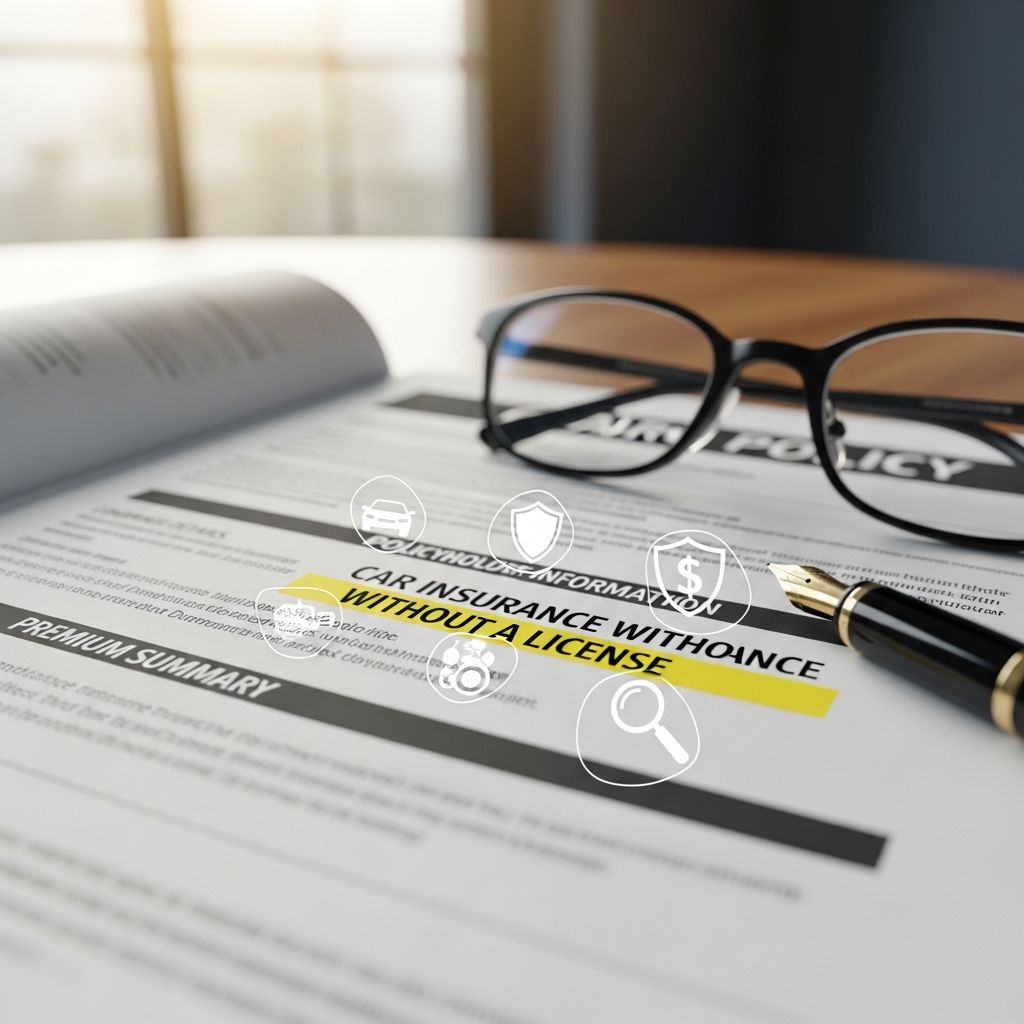 Discover how to secure vehicle coverage even without a driver's license, including strategies for suspended licenses, learners, and more.