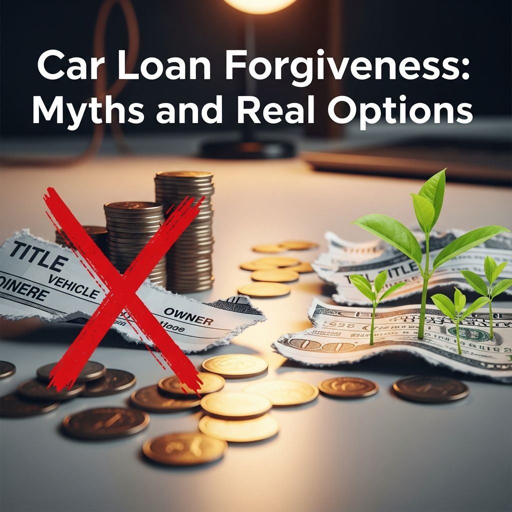 Discover why car loan forgiveness is rare and explore practical alternatives like hardship programs to manage your auto debt effectively.