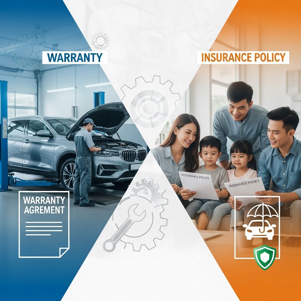 Discover how car warranties and insurance differ in coverage, costs, and when to use each to protect your vehicle effectively.