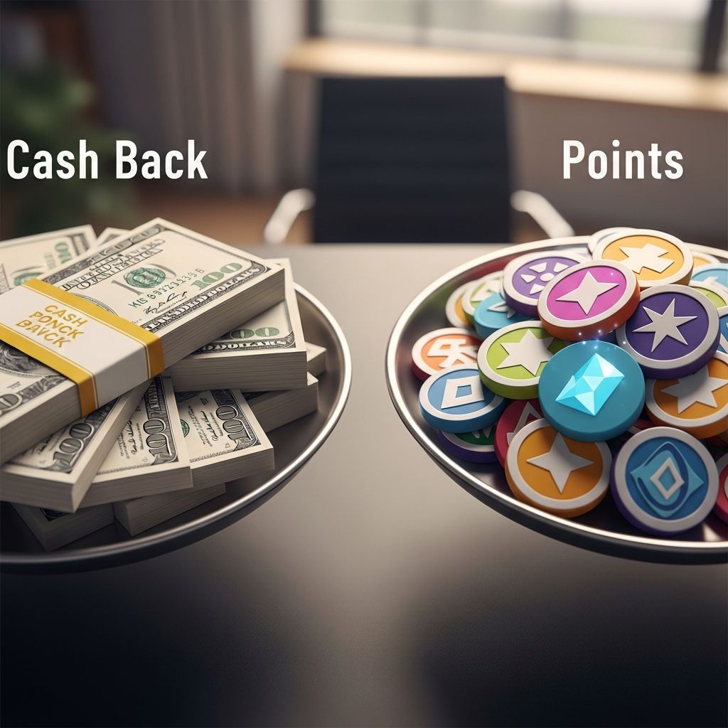 Discover whether cash back or points credit cards suit your lifestyle better with our in-depth comparison of rewards, redemption, and value.