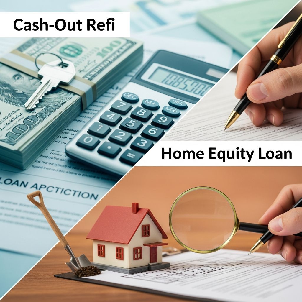 Unlock your home equity wisely: Compare cash-out refinance and home equity loans to find the smartest borrowing option for your needs.