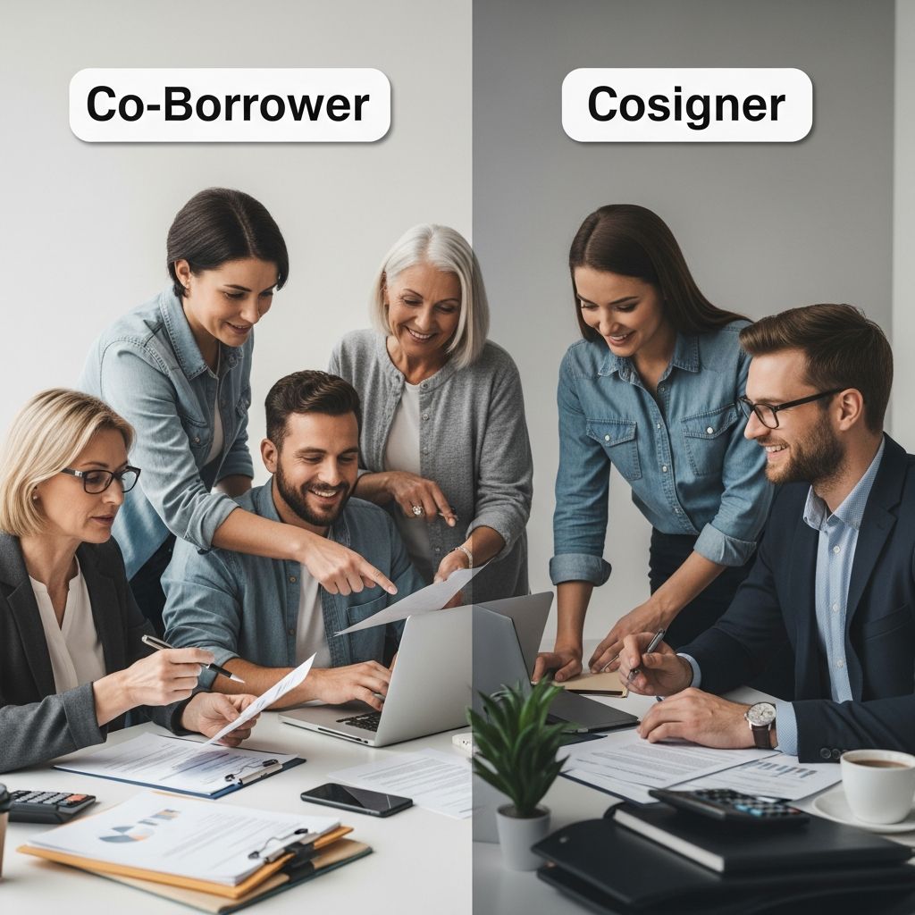 Discover the essential distinctions between co-borrowers and cosigners to make informed borrowing decisions and protect your financial future.