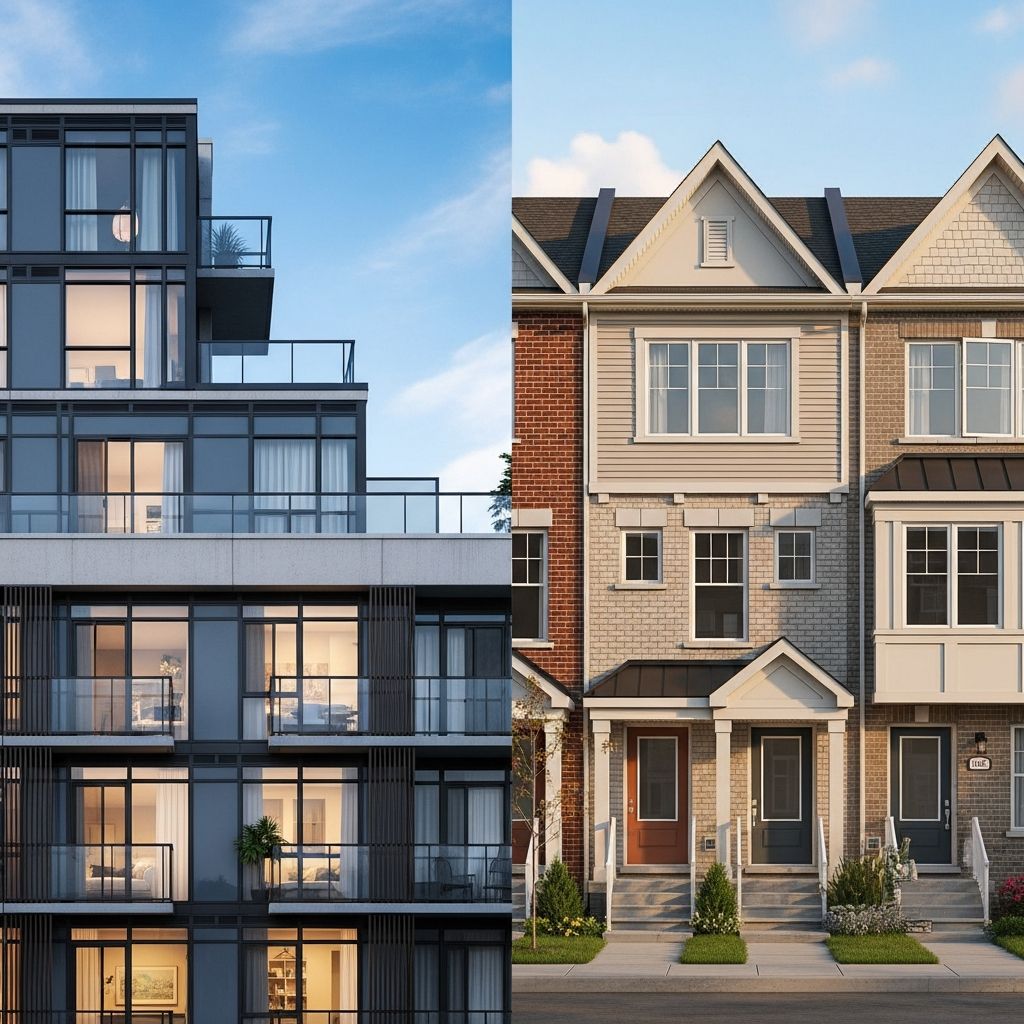 Discover the essential distinctions between condos and townhouses to make an informed home buying decision tailored to your lifestyle.