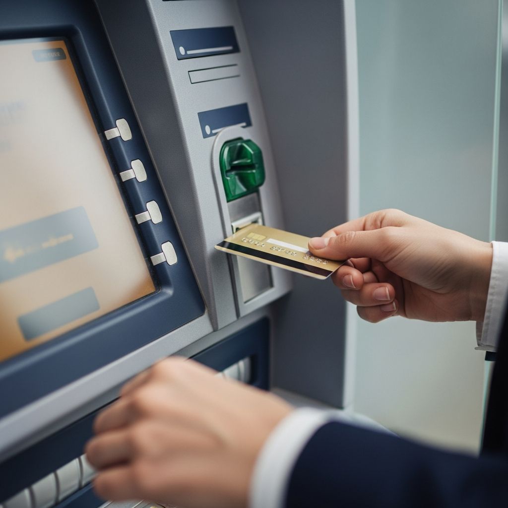 Understand how to withdraw cash with your credit card and the costs involved