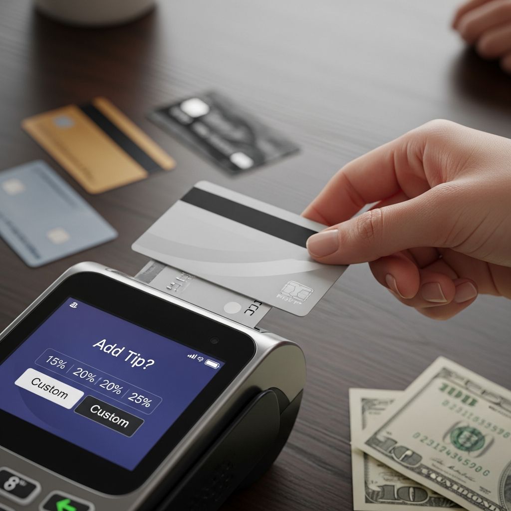 Understand how credit card tips are processed and what happens to your money.