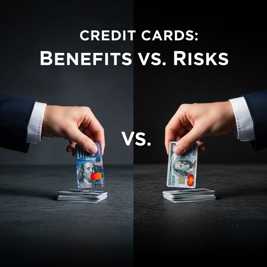 Discover the advantages of credit cards like rewards and security alongside pitfalls such as debt and fees to make informed financial choices.