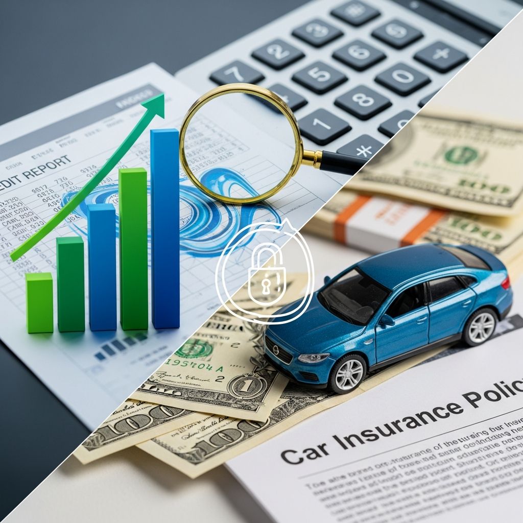 Discover how your credit history directly influences what you pay for auto coverage