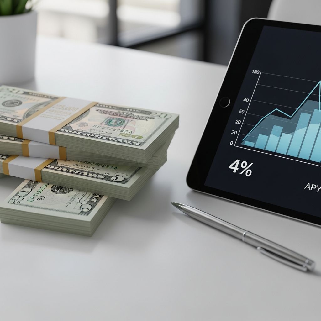 Discover how a 4% APY on $25,000 in a high-yield savings account can generate substantial interest over one year, outpacing traditional options significantly.