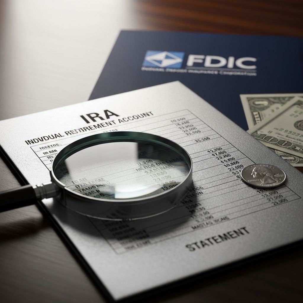 Discover if your IRA qualifies for FDIC insurance, understand coverage limits, and learn strategies to safeguard your retirement savings from bank failures.