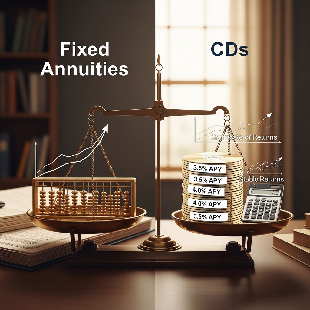 Compare two conservative investment strategies for building long-term wealth