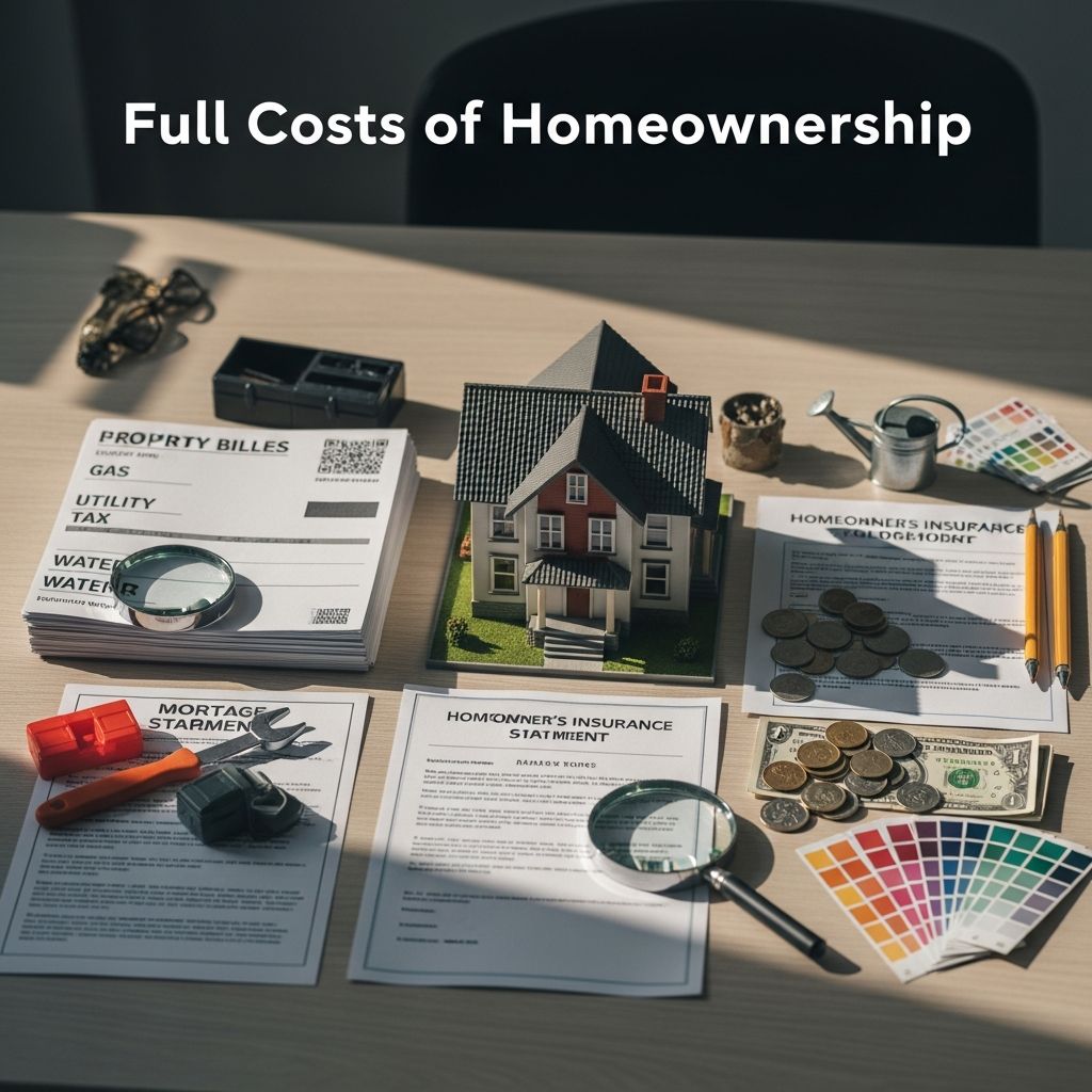 Discover every expense involved in buying a home, from initial payments to long-term upkeep, to make informed financial decisions.