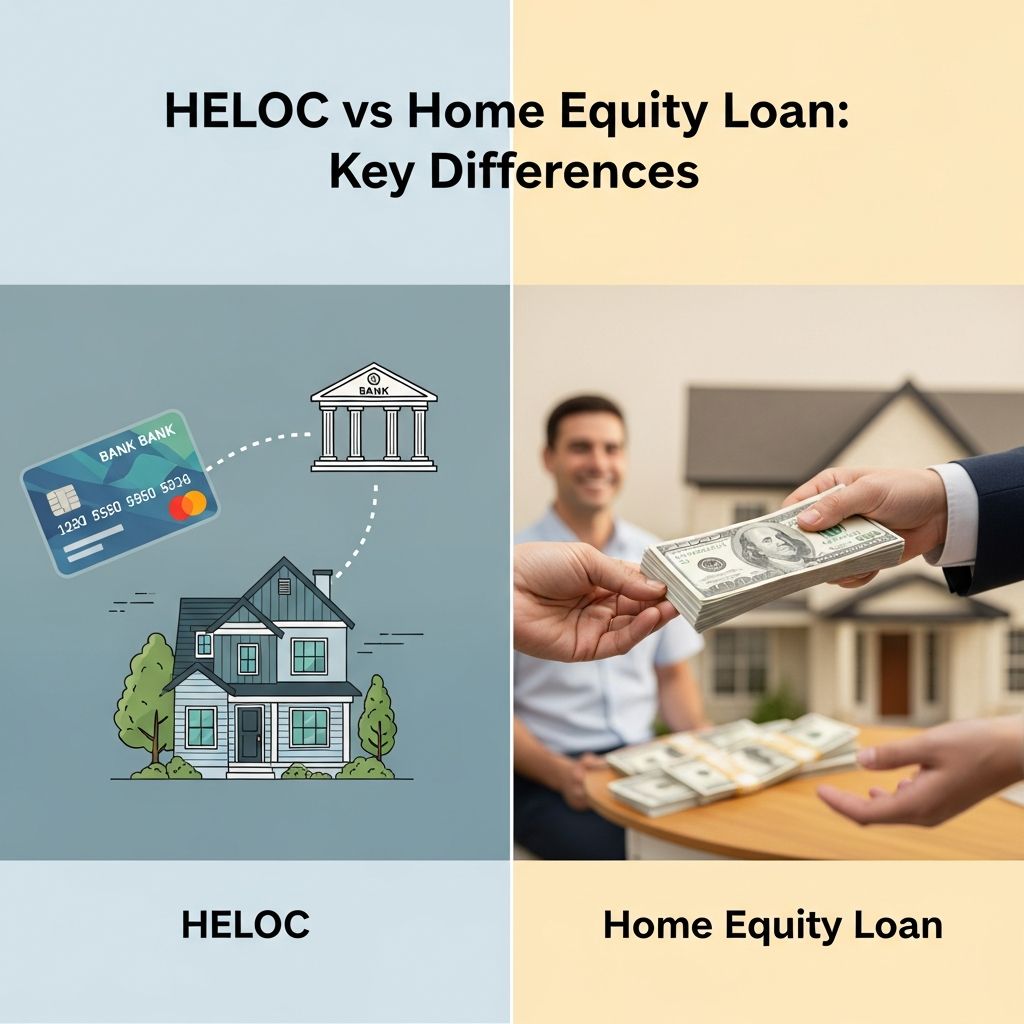 Discover the core differences between HELOCs and home equity loans to choose the best borrowing option for your financial needs and goals.