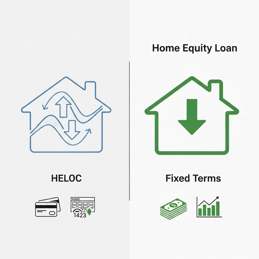 Discover the essential differences between HELOCs and home equity loans to choose the best option for tapping into your home's value wisely.