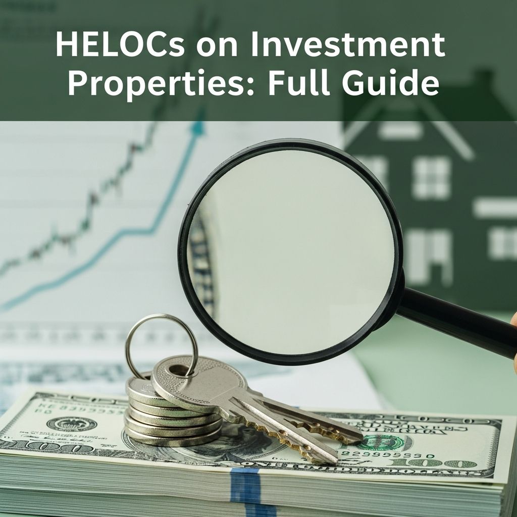 Unlock your investment property's equity with a HELOC—explore eligibility, requirements, and smart strategies for real estate investors.