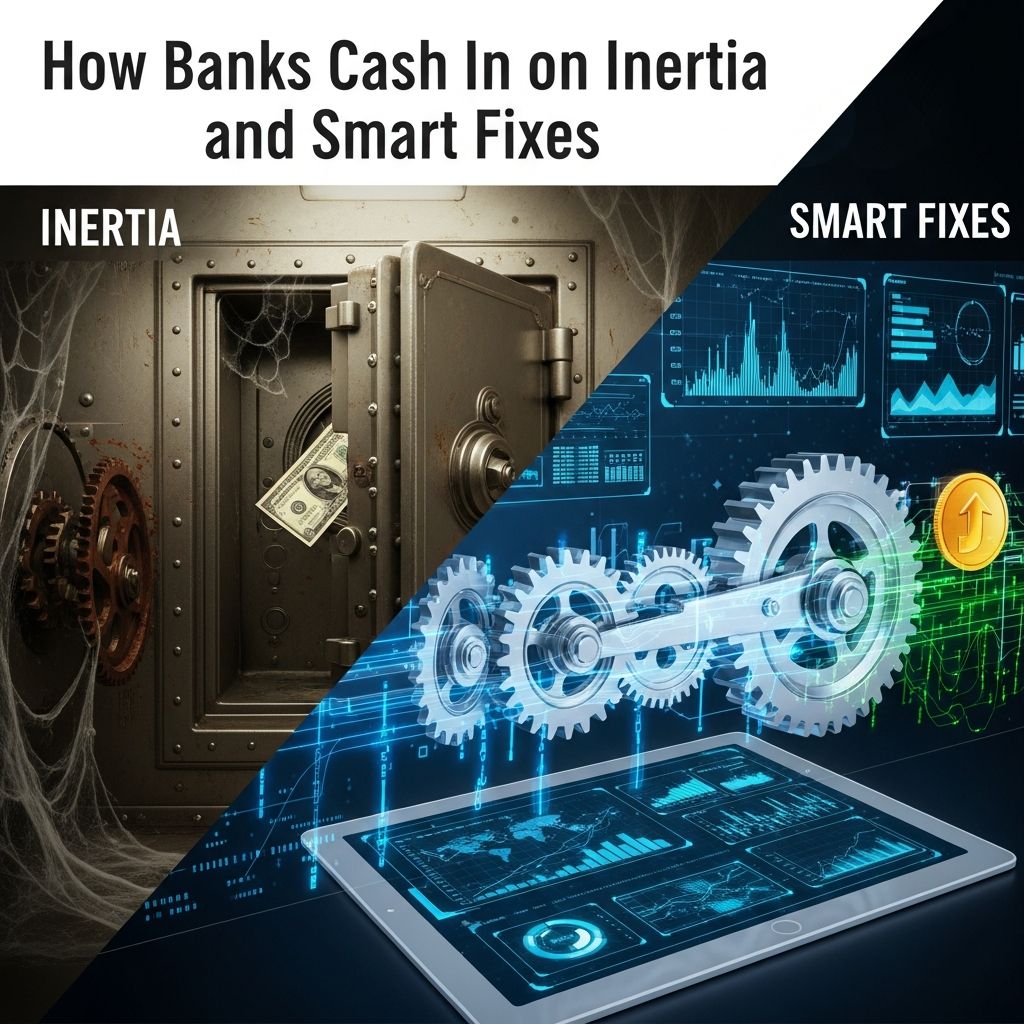 Discover how major banks turn customer passivity into profits through hidden fees and low yields, plus proven steps to reclaim your money.