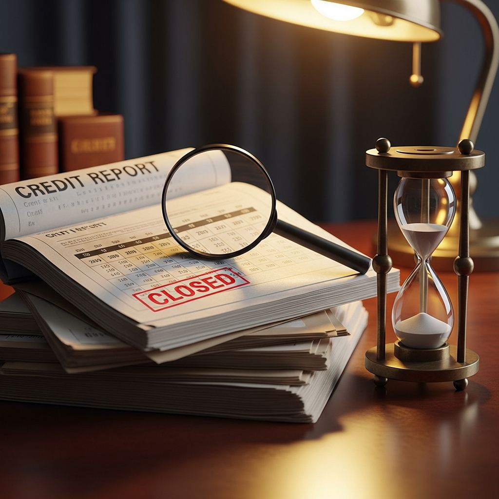 Discover the timelines for closed accounts on your credit report and strategies to manage their impact on your financial health effectively.