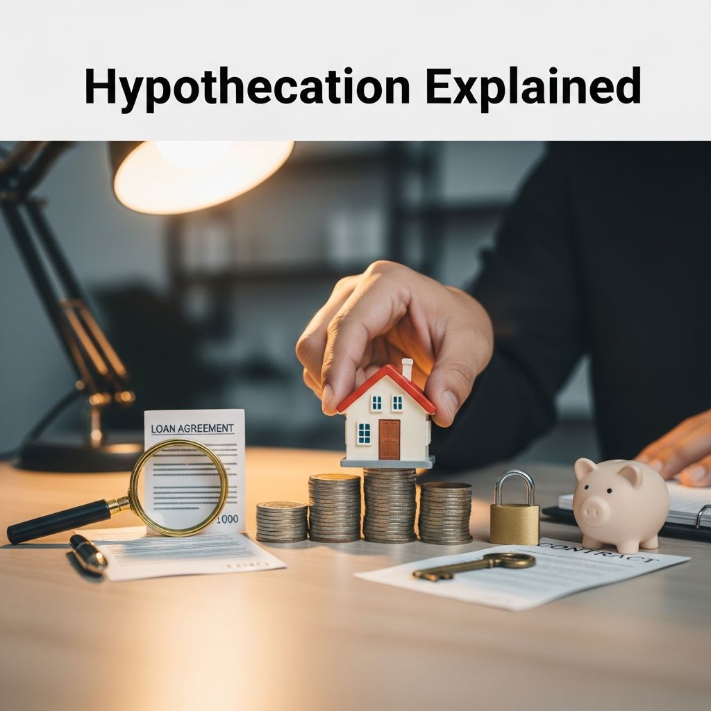 Unlock the essentials of hypothecation: how pledging assets secures loans while you keep control and usage rights.