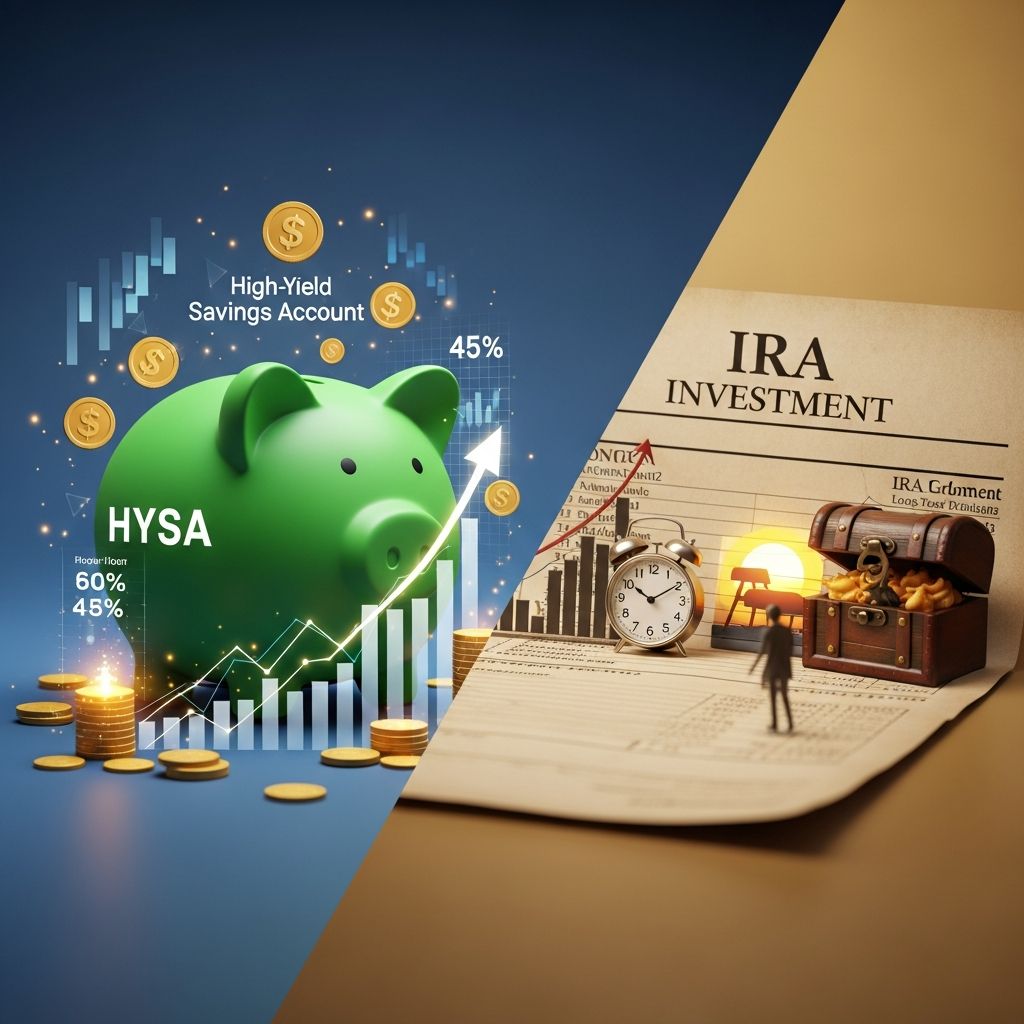 Discover how high-yield savings accounts stack up against Roth IRAs for your financial goals, balancing liquidity, growth, and tax benefits.