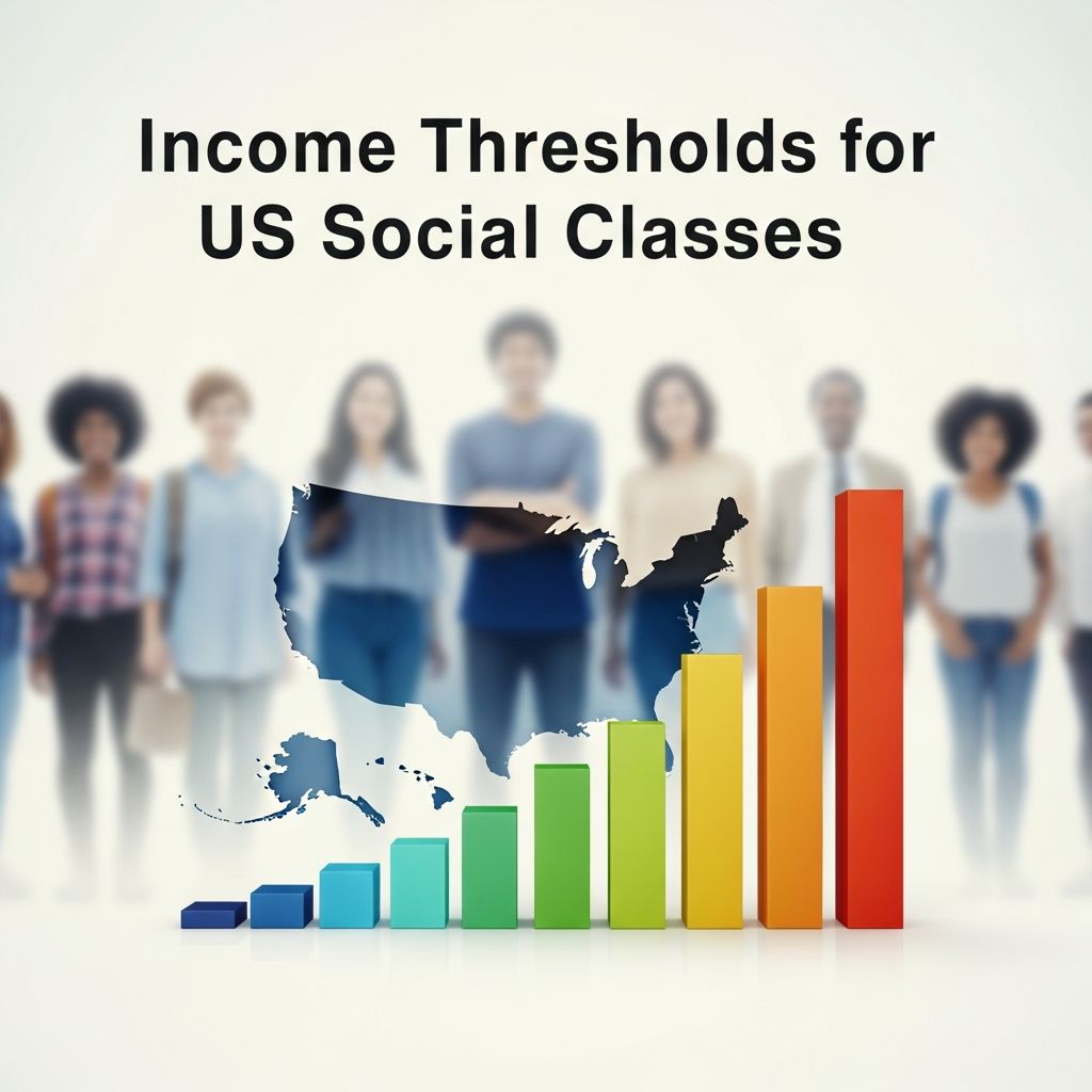 Discover the income levels defining lower, middle, upper-middle, and upper classes across America, with state variations and key factors influencing your status.