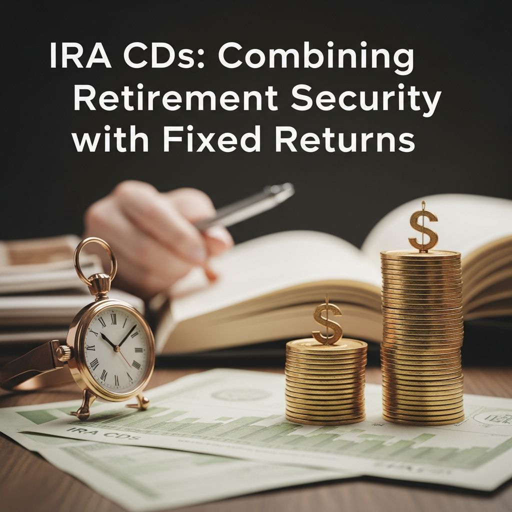 Learn how IRA CDs blend tax-advantaged retirement accounts with predictable CD returns.