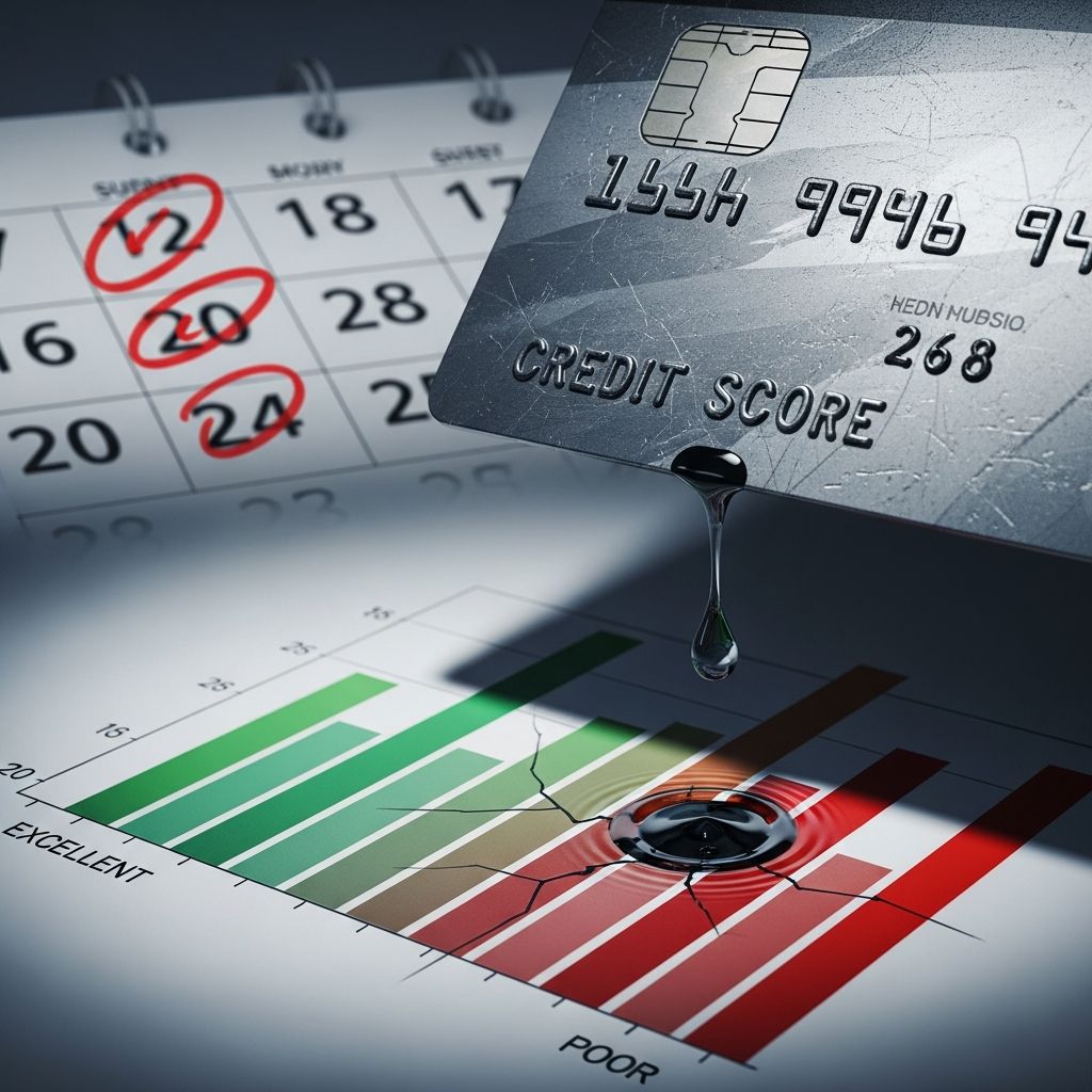 Discover how missed payments impact your credit, from short delays to long-term damage, and strategies to recover and prevent future issues.
