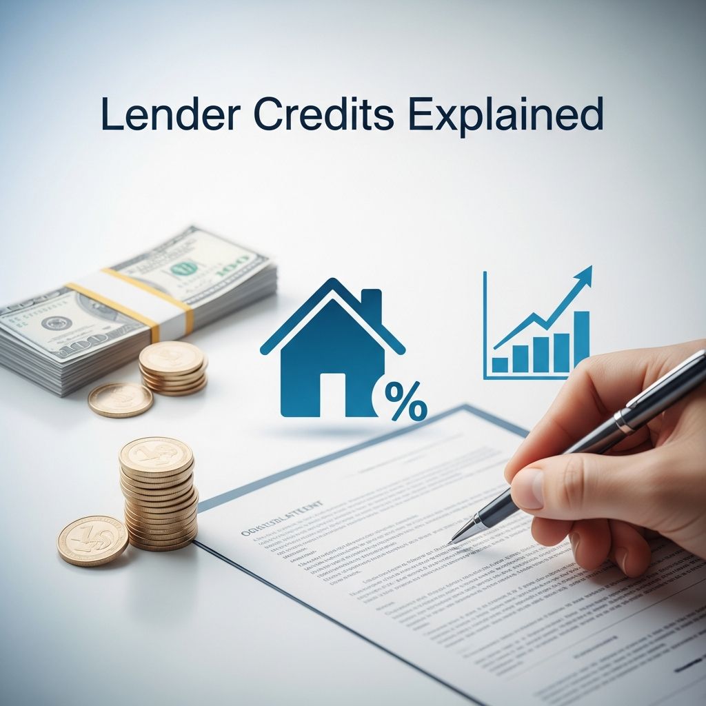 Discover how lender credits can reduce your closing costs and make home buying easier, but weigh the long-term interest rate trade-offs carefully.