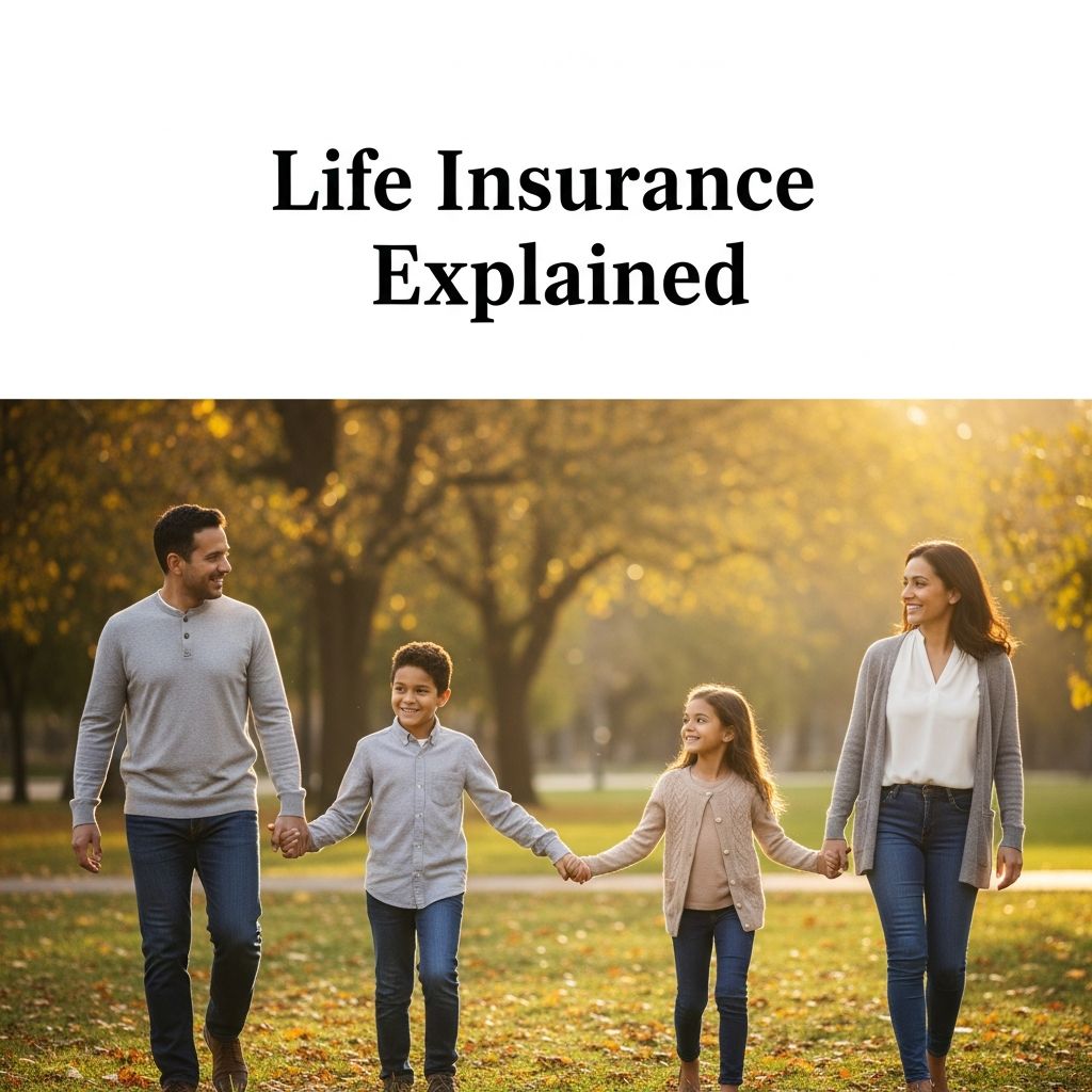 Discover how life insurance safeguards your family's future with comprehensive coverage options and smart buying strategies.