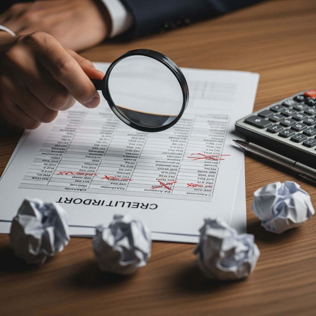 Learn effective strategies to address and resolve negative marks on your credit history.