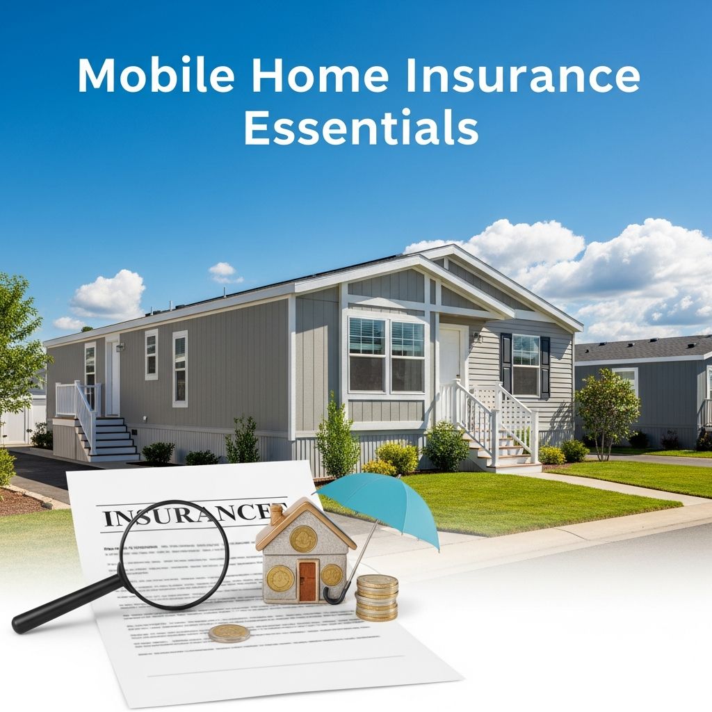 Comprehensive guide to protecting your manufactured home with the right insurance coverage and smart strategies.