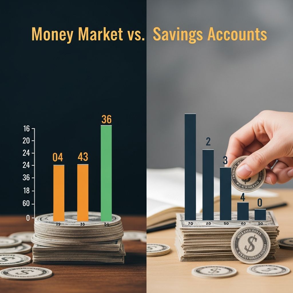 Discover key differences between money market and savings accounts to optimize your savings strategy with better rates and access.