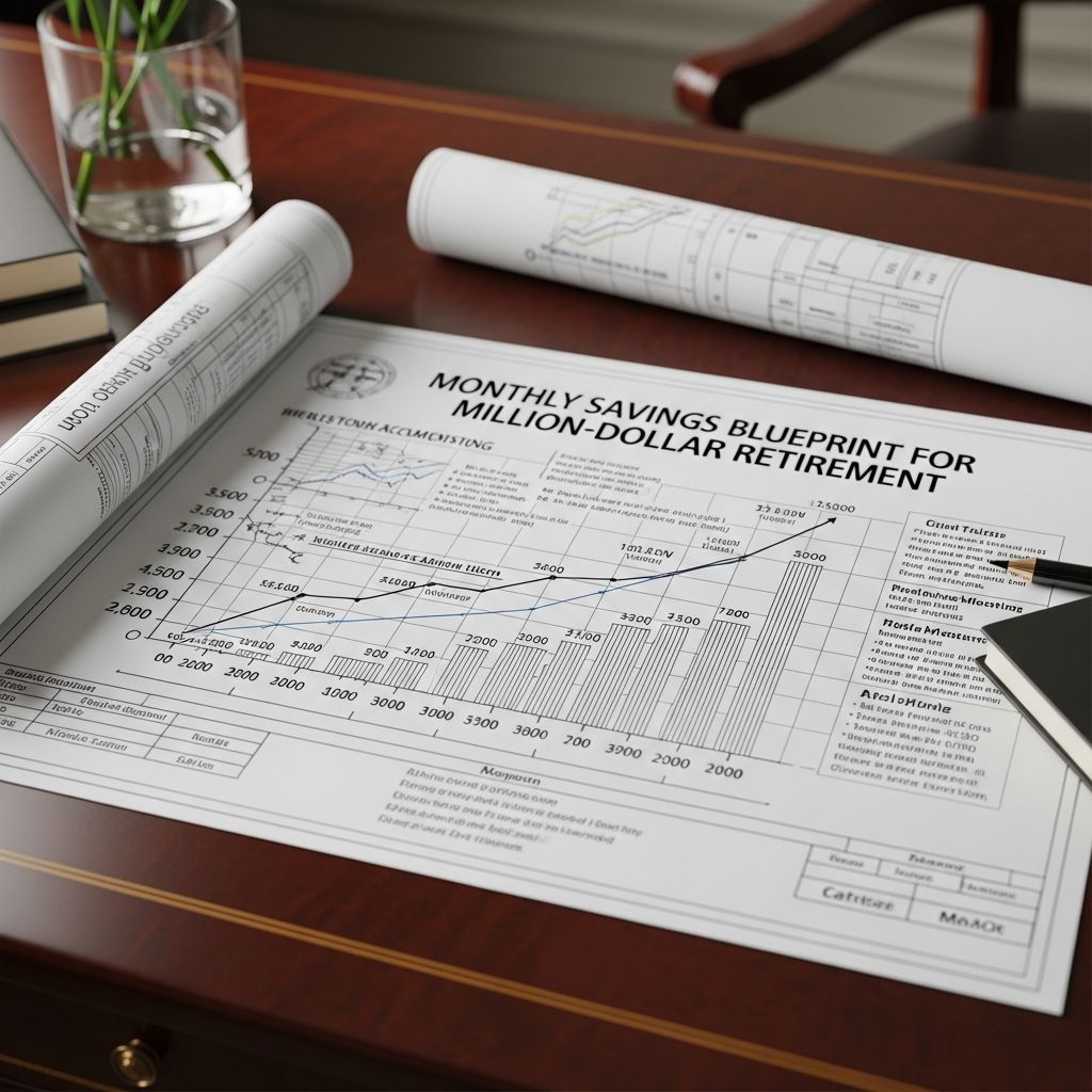 Discover realistic monthly contribution targets to build $1M wealth