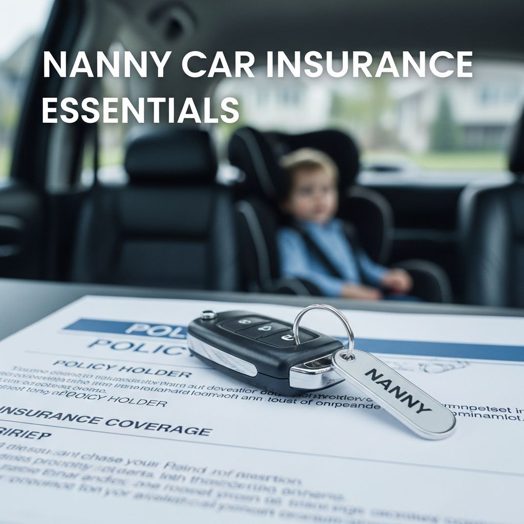 Navigate nanny driving responsibilities with expert insurance guidance to protect your family and assets effectively.