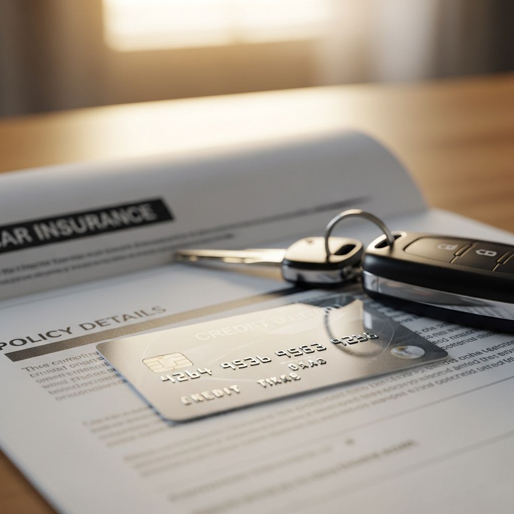 Discover if using a credit card for car insurance payments makes sense: rewards, fees, and smart strategies explained.