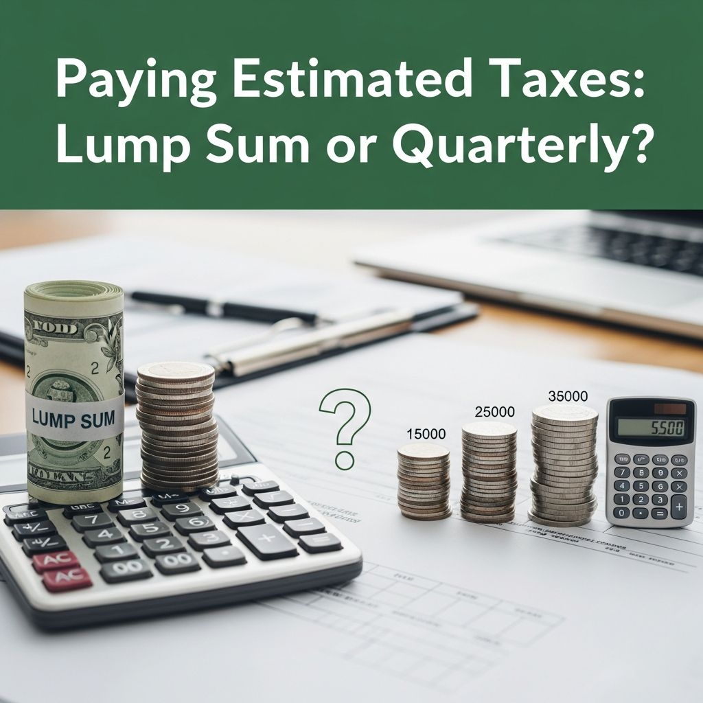 Discover if you can pay all estimated taxes at once, understand IRS rules, penalties, and best strategies for freelancers and self-employed individuals.