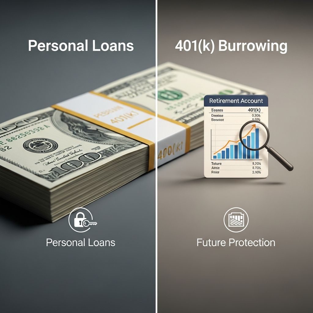 Discover why tapping retirement savings may cost more than taking a personal loan