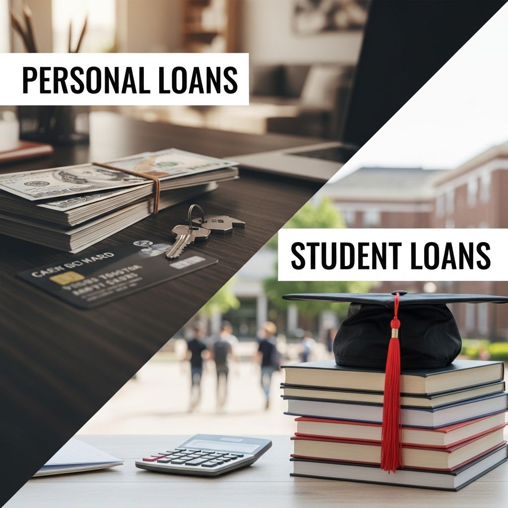 Discover which loan type suits your needs: personal or student loans? Compare rates, terms, and benefits for smarter borrowing.