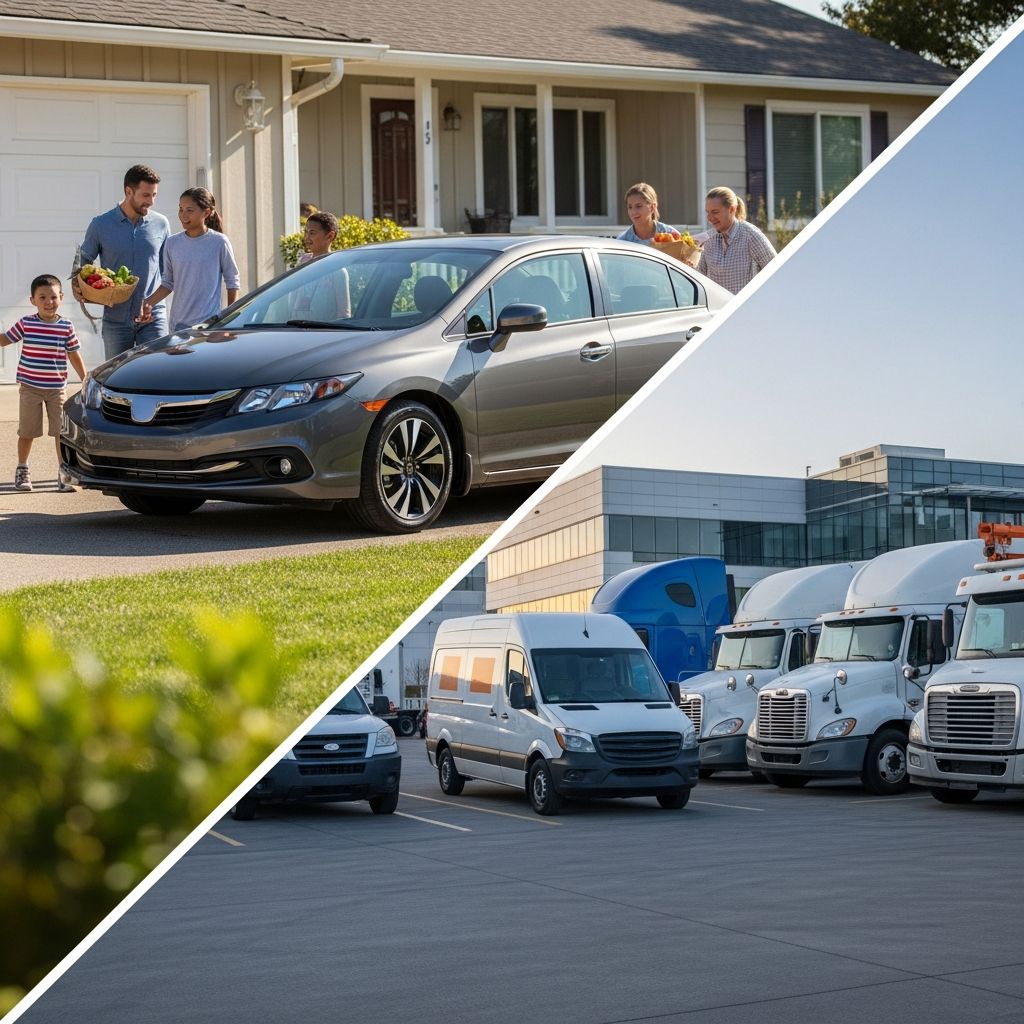 Discover the essential differences between personal and commercial car insurance to ensure your coverage matches your driving needs and protects your assets effectively.