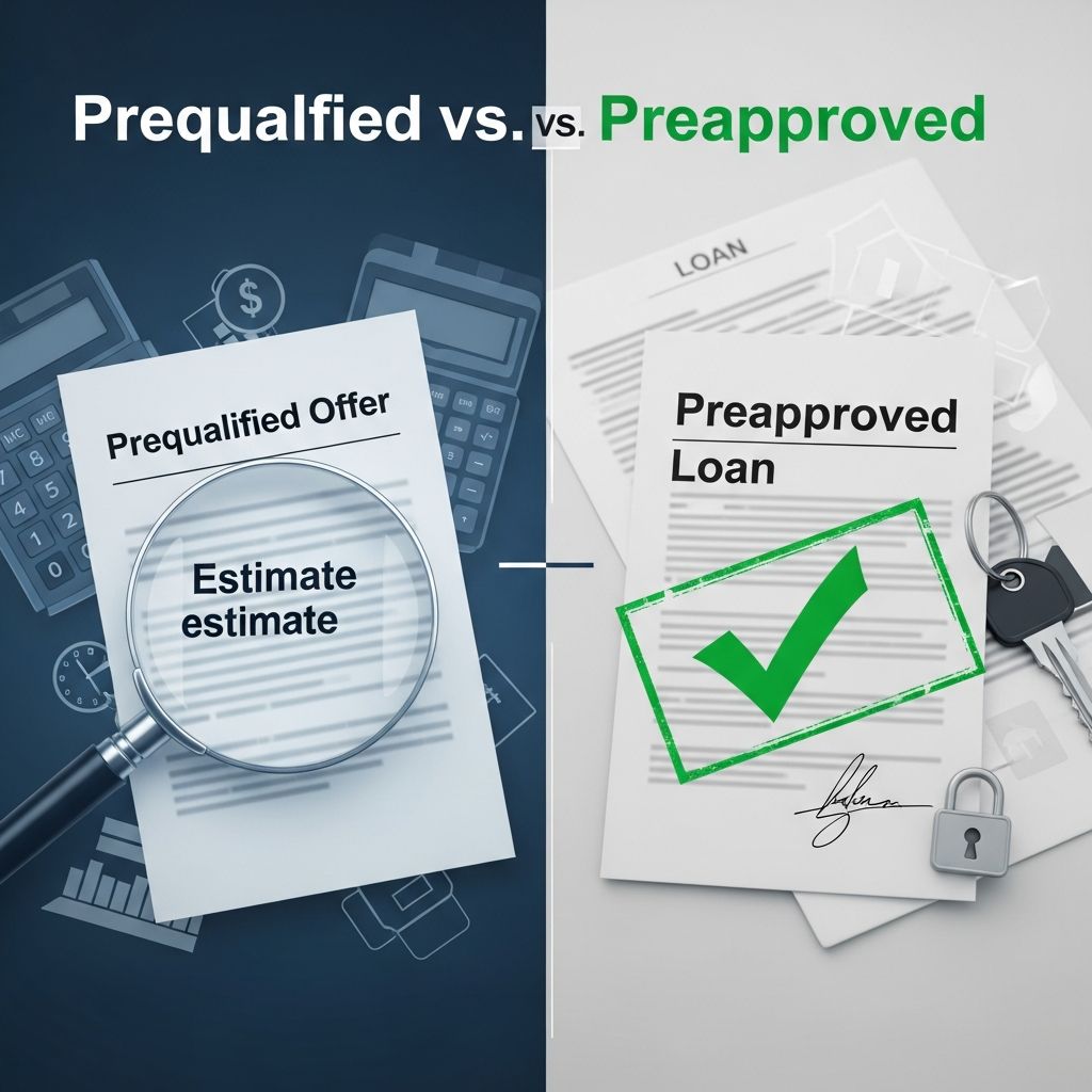 Unlock the real differences between prequalification and preapproval to secure better loan terms and avoid common pitfalls in borrowing.