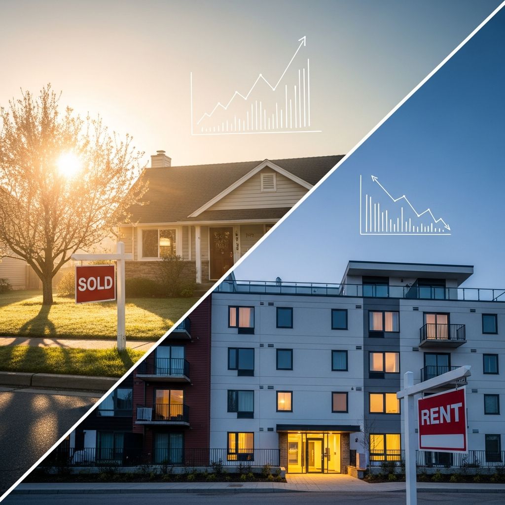 Explore 2026 housing costs: Renting cheaper short-term, buying builds equity long-term amid high rates and rising prices.