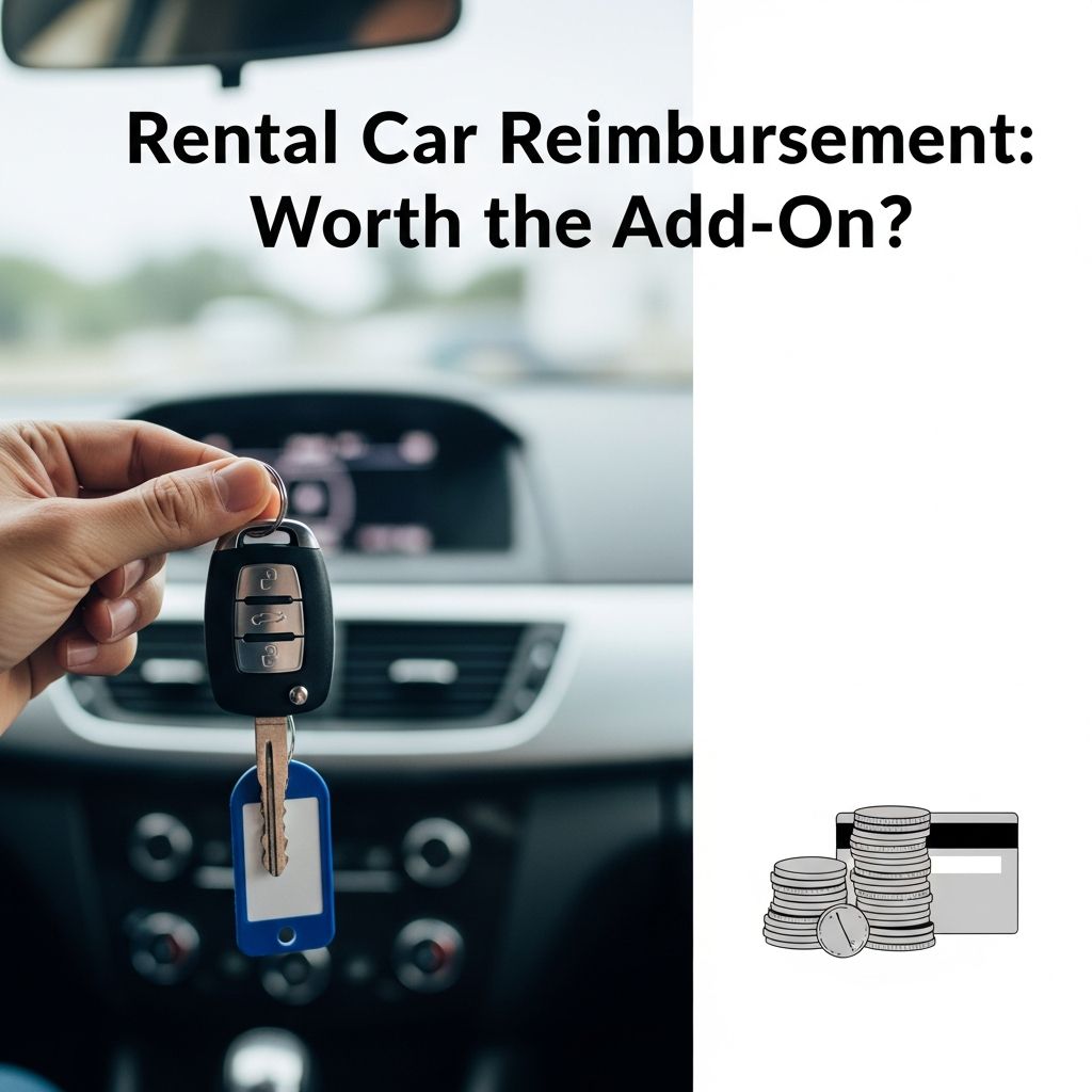 Explore if adding rental car reimbursement to your auto policy makes sense for seamless mobility during repairs after covered claims.