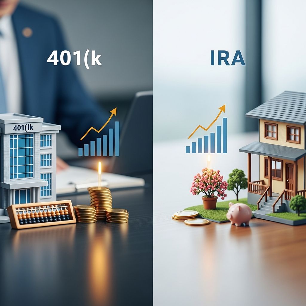 Maximize your retirement savings by understanding when to prioritize a 401(k) versus an IRA.