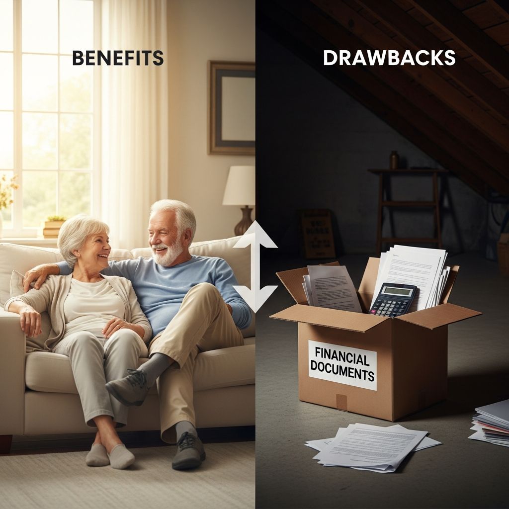 Explore how reverse mortgages provide retirement cash flow while weighing costs, risks, and family impacts for informed decisions.