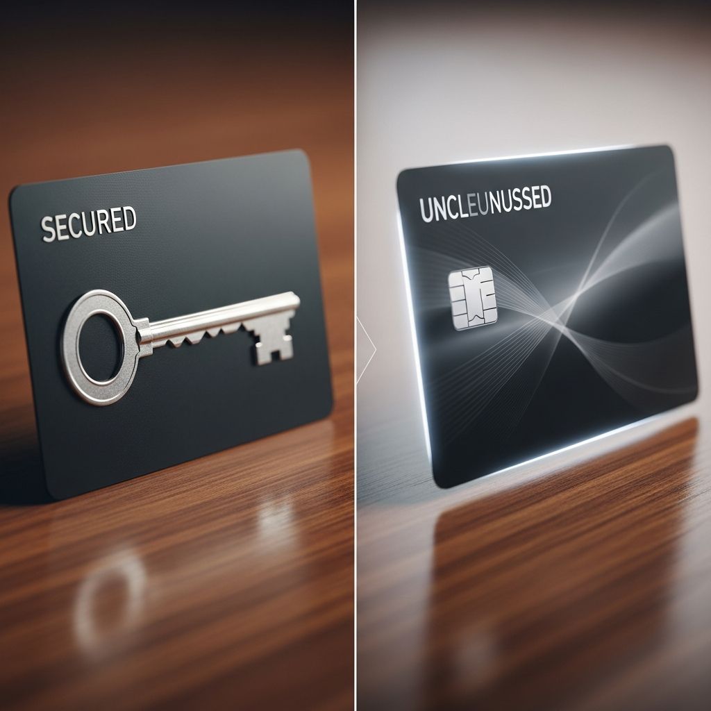 Discover which credit card type suits your financial journey—secured for beginners or unsecured for rewards and flexibility.