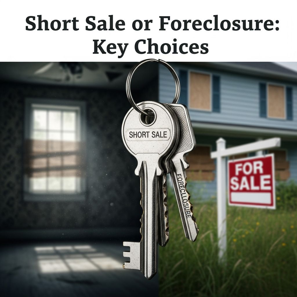 Explore the differences between short sales and foreclosures to make informed decisions on credit impact, timelines, and recovery options for homeowners facing mortgage hardship.