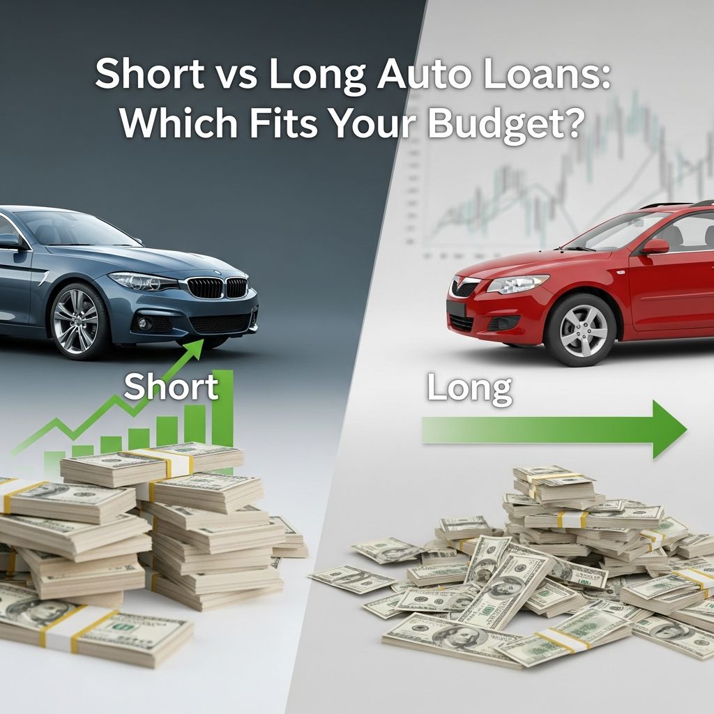 Discover the trade-offs between short-term and long-term car loans to choose the option that aligns with your financial goals and driving needs.
