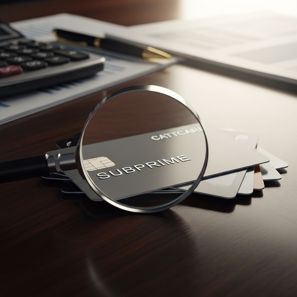 Discover how subprime credit cards can help rebuild credit despite high costs and risks for those with poor scores.