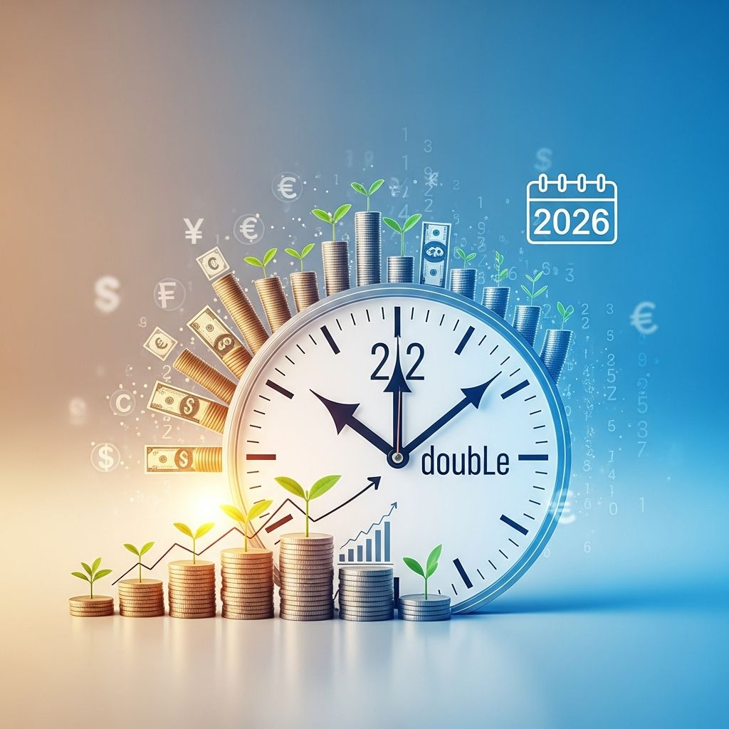 Discover how quickly your money can grow in top high-yield savings accounts and master the math behind doubling your funds.