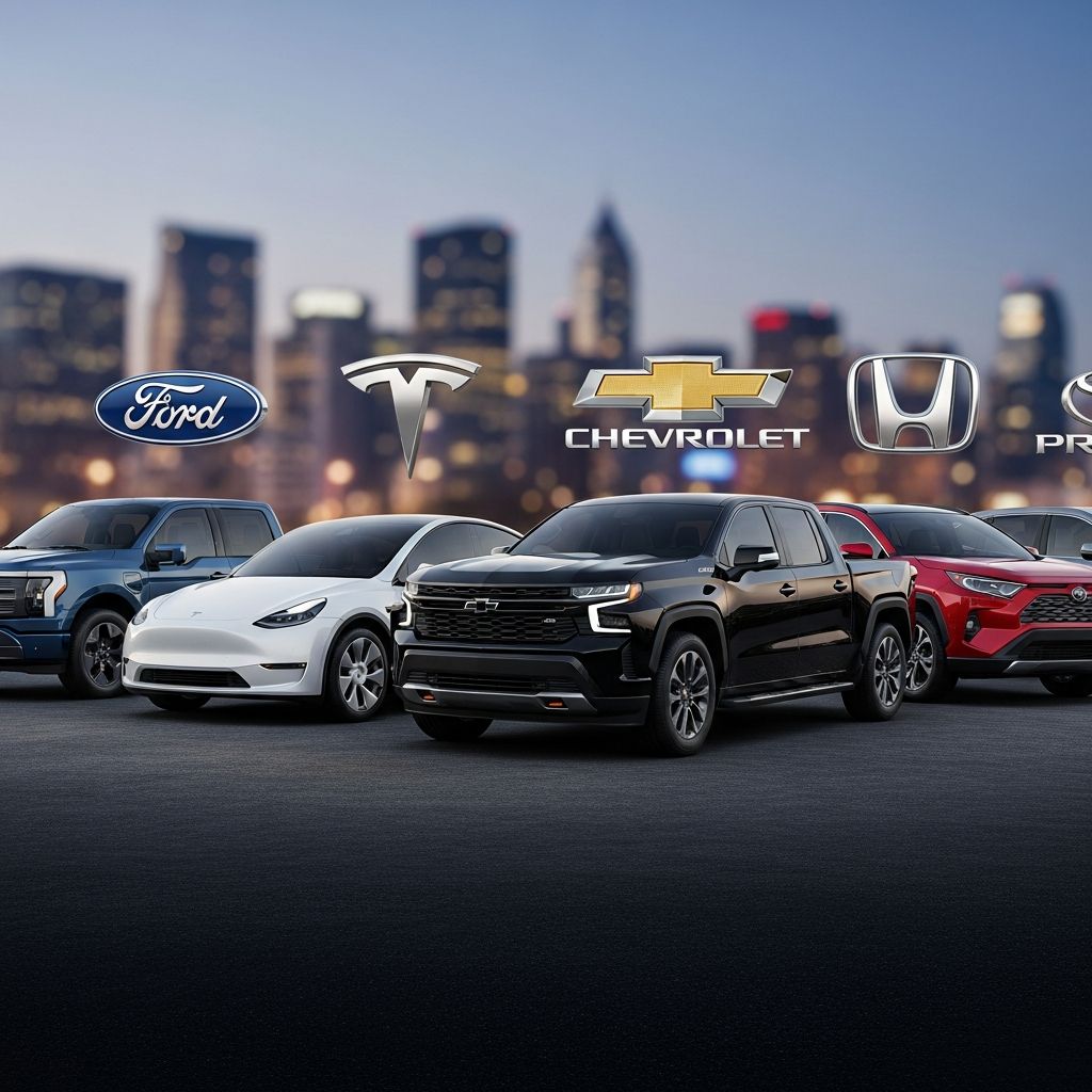 Discover the leading vehicles and manufacturers shaping the American auto market with latest sales data and trends for 2026.